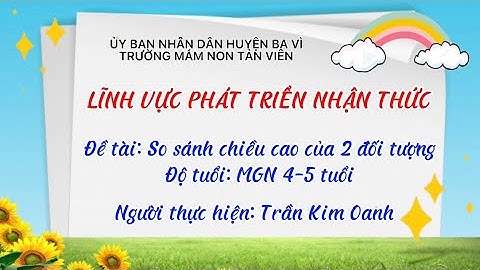 So sánh sự giống nhau và khác nhau của