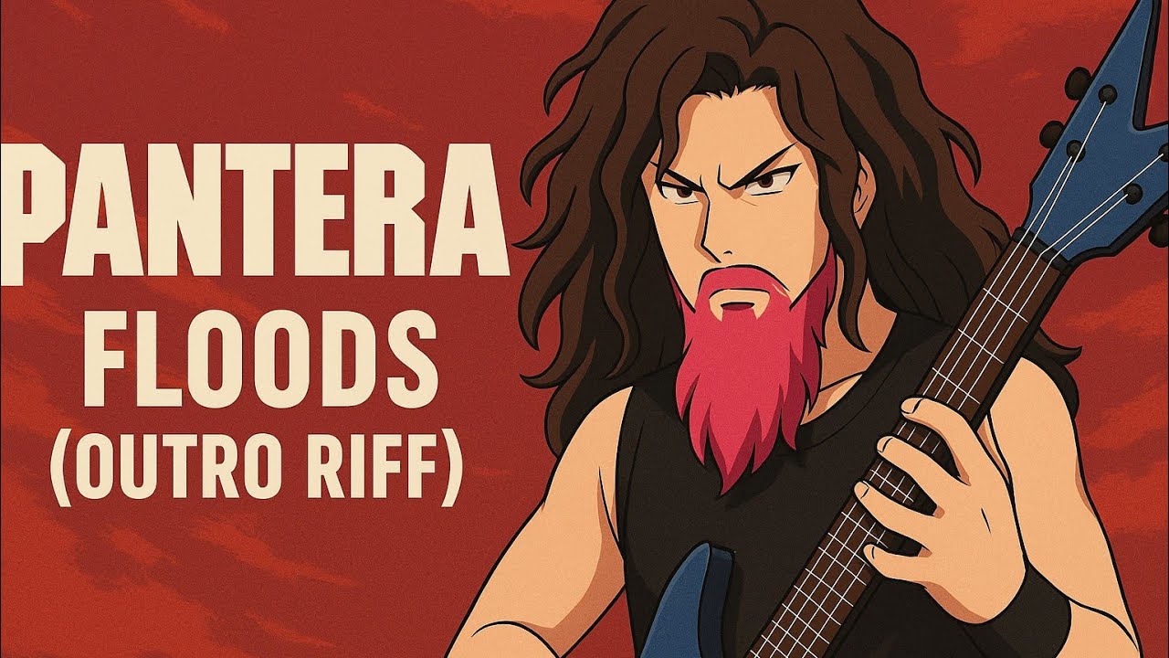 Learn this riff: Pantera - Floods - Outro Riff - My Favourite Riffs ...