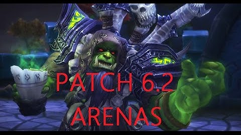 6.2 FROST MAGE WoW 2v2 ARENAS