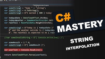 String Literals - C# Mastery Course