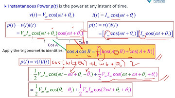 Part 1 Chapter 3 1 Instantaneous and Average Power