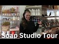 Soap studio tour how i organize my workspace soapmaker shoptour studiotour