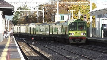 IE 8520 Class Dart Train number 8626 - Bray Daly Station, Wicklow