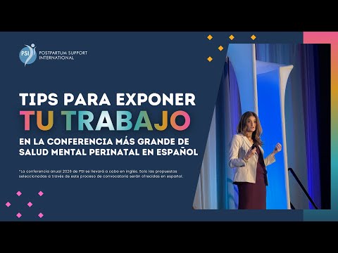 Dica para expor seu trabalho na conferência mais grande de saúde mental perinatal #PSICON2026