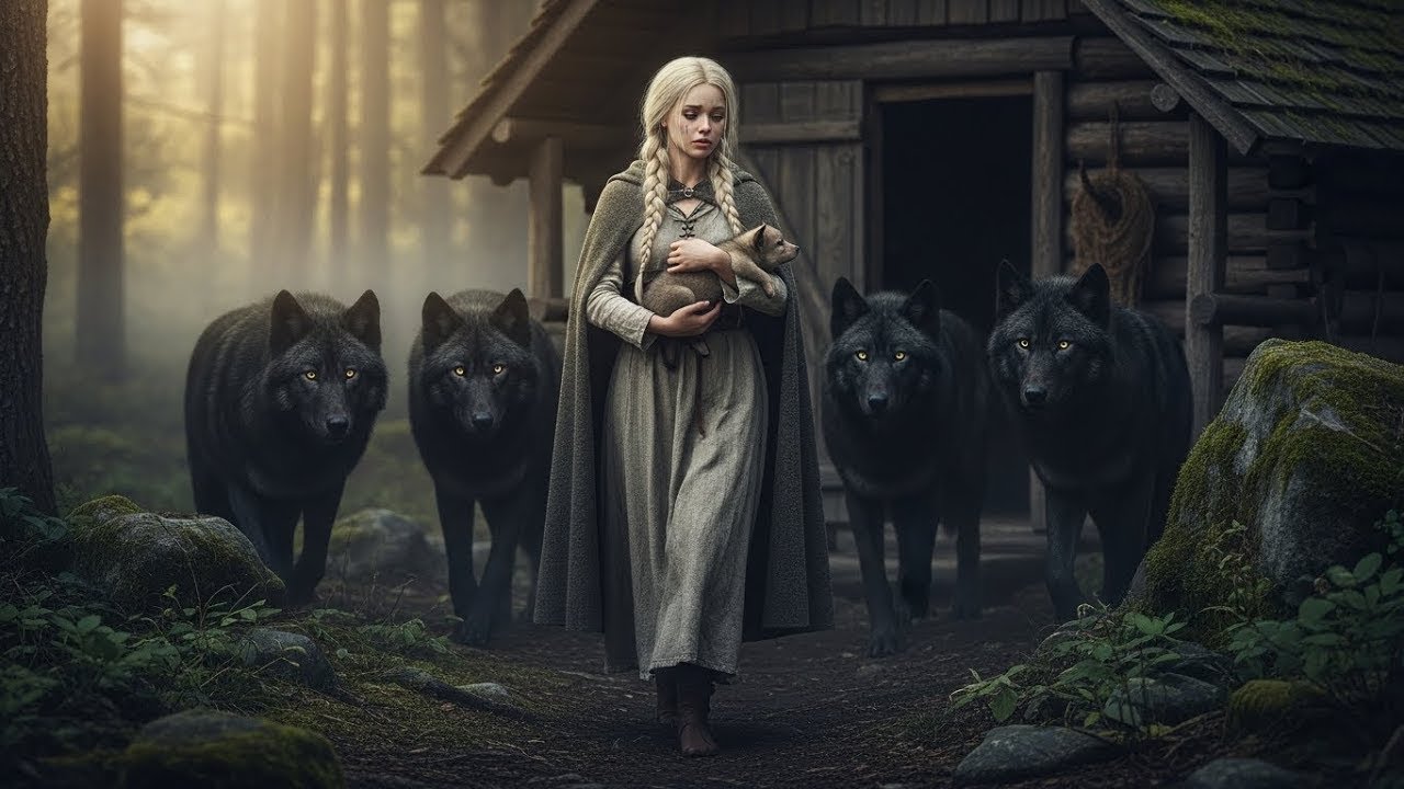 Omega Füttert Täglich Ein Welpen – Eines Tages Erscheinen Vier Schwarze Wölfe An Ihrer Hütte