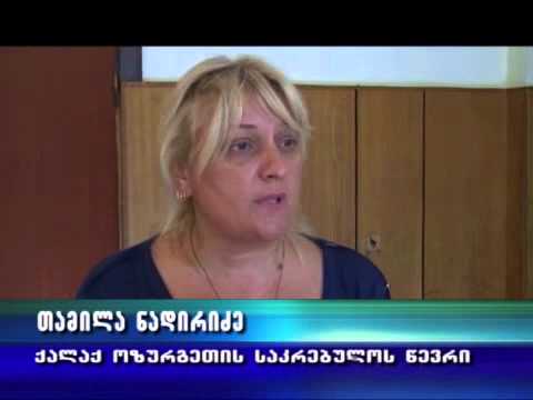 საჯარო განხილვა ქალაქ ოზურგეთის საკრებულოში