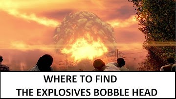 Fallout 4 | Where to find the Explosives Bobble Head!
