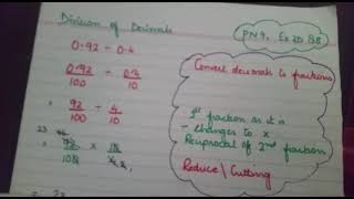 Week 7 Assignment Math OSP Part 7 |  Division of Decimals