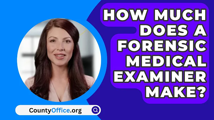 How Much Does A Forensic Medical Examiner Make? - CountyOffice.org