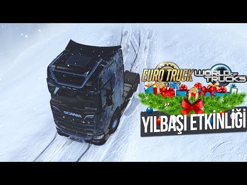 ÖDÜLLÜ WoTR YILBAŞI ETKİNLİĞİ 2017 + KAR MODU - Euro Truck Simulator 2