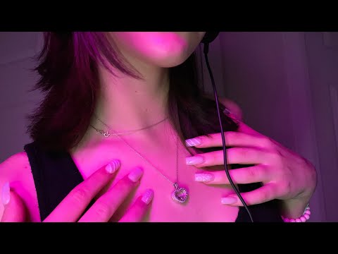 [ASMR - Whisper]😴Skin tracing + tingly whispers 😴