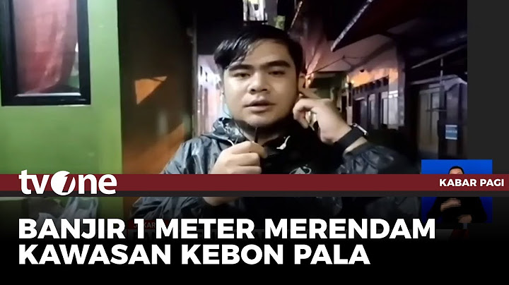 Kawasan Kebon Pala Terendam Banjir, Warga Keluhkan Buruknya Drainase | Kabar Pagi tvOne
