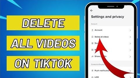 How to Delete All Your Videos on TikTok At Once in 2023?