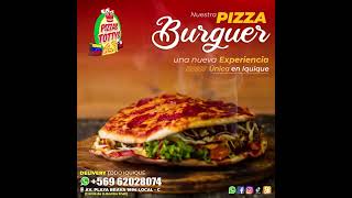 Flyer Animado Pizza Burguer