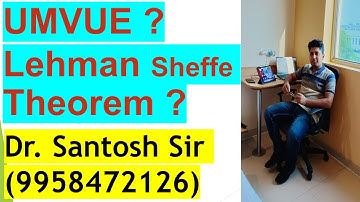 What is UMVUE ? Lehman Scheffe Theorem ? GATE , JAM & CUET Statistics by Mathstats @8810409392