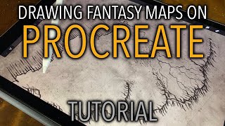 Tutorial Drawing Fantasy Maps On Procreate