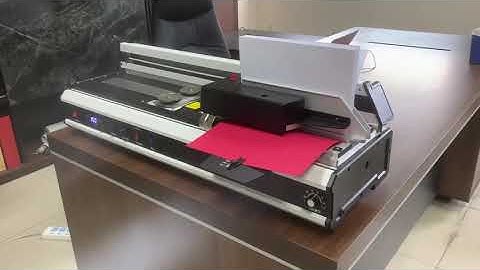 Encuadernadora Empastadora Hotmelera Automática de Banco