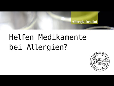 Helfen Medikamente bei Allergien?