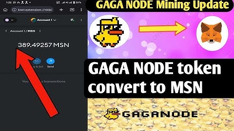Gaga Node New Update Convert to meson Network Metamask ||Gaga Node New Update Convert to MSN Network