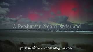 Noorderlicht / poollicht te zien in Nederland