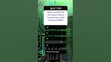 Decoding KSDS: File Status Explained! 🧐💾 #mainframe #cobol #ezlearnglobal