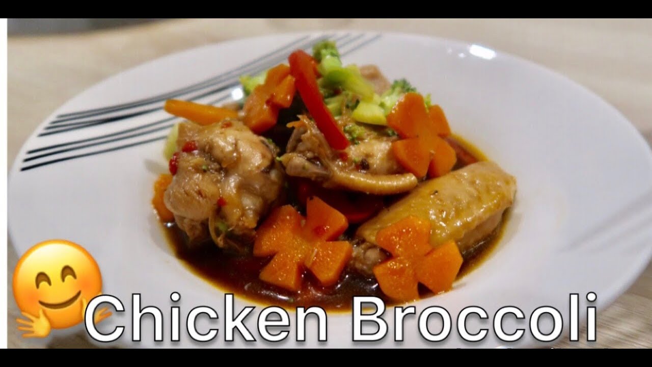 How to make Chicken Broccoli Easy PINOY Recipe YouTube