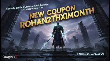 Rohan 2 | NEW 1-Month Anniversary Code for HUGE FREE Rewards! | WEB 3 MMORPG P2E