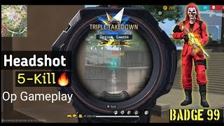Red Criminal Most Fight Gameplay Free fire max