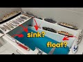 All ships in the tub reviewed titanic britannic carpathia will they sink in the water or float
