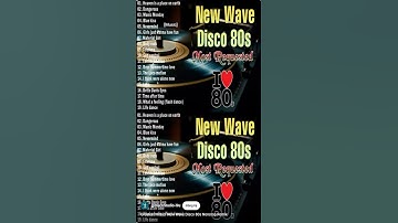 New Wave Disco 80s Nonstop Remix – Best 80s Dance Classics & Retro Mix