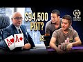 BLOOD in the water, Garrett and Andy CONFUSE rich business man ♠ Live at the Bike!