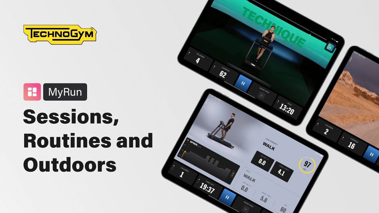 Technogym MyRun | Sessions, Routines, Outdoors