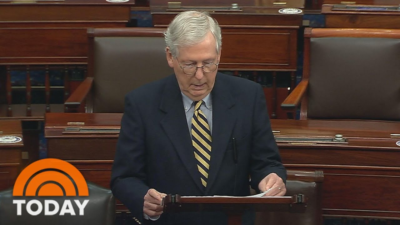 No Longer In Power, Mitch McConnell Drops Senate Filibuster ...