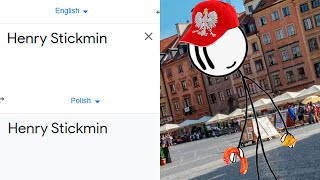 Henry Stickmin in different languages meme