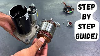 How To Assemble A Car Self Starter Motor