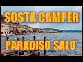 Camper   area sosta paradiso salo  