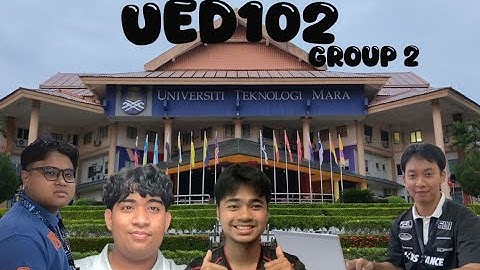 UED 102 ASSIGNMENT (STUDY SKILLS) || PLACES IN UiTM MACHANG