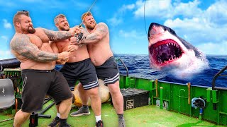 World's Strongest Men VS DEEP SEA FISHING! ft. The Stoltmans by Eddie Hall The Beast 200,092 views 5 months ago 6 minutes, 46 seconds