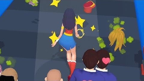 ( Wonder Woman ) Makeover Run 🏃👠💄💎 Levels 143 Android Gameplay/Walkthrough