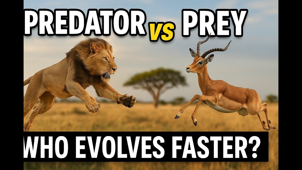 Predators & Prey: The Evolutionary Arms Race 🧬🦁🦌 Predators & Prey: The Evolutionary Arms Race 🧬🦁🦌
