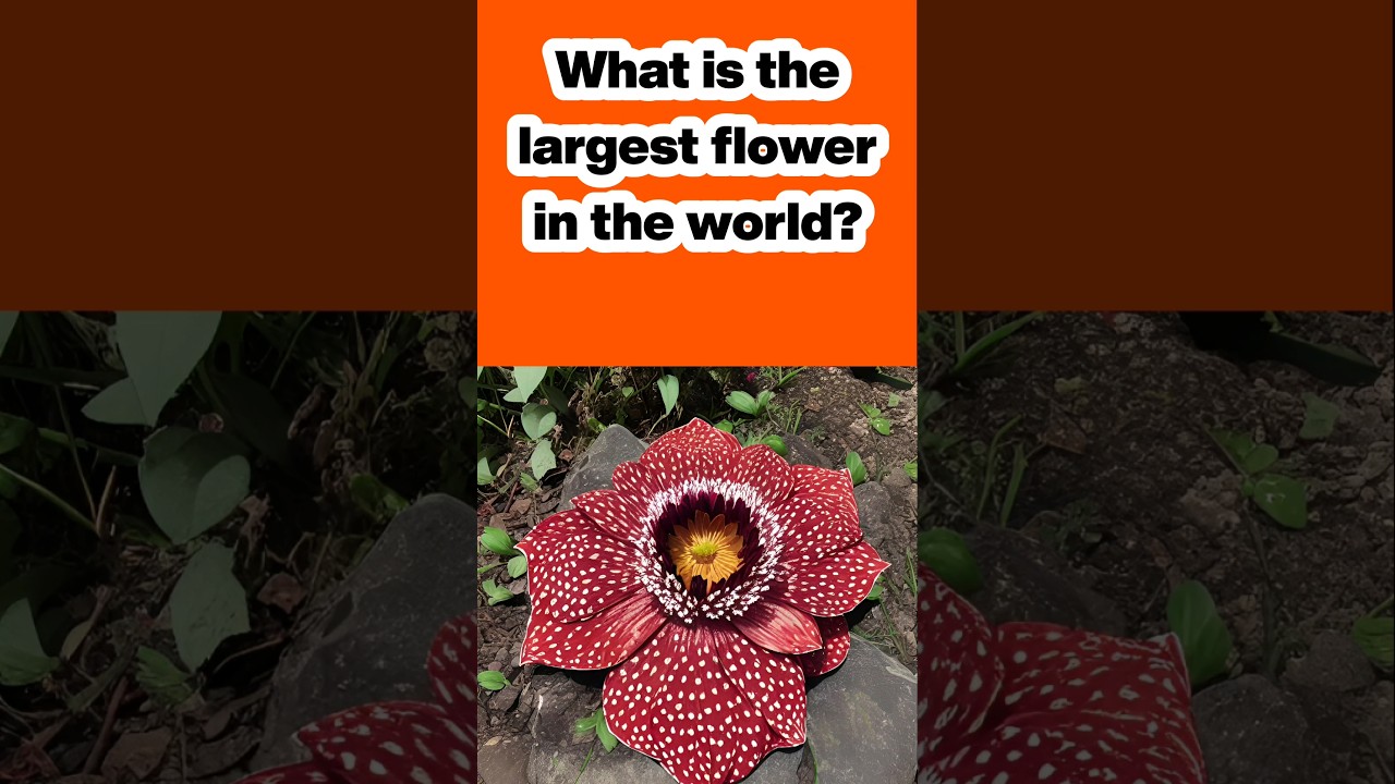 The Largest Flower | general knowledge uk | general knowledge chunkz