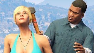 GTA V Franklin kills Tracy ( editor rockstar movie Senamatic short film )