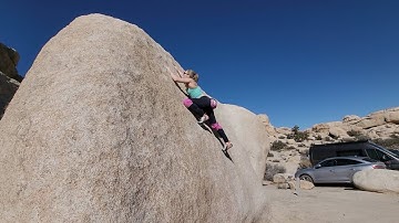 Slabmaster** (V3) Send - Joshua Tree