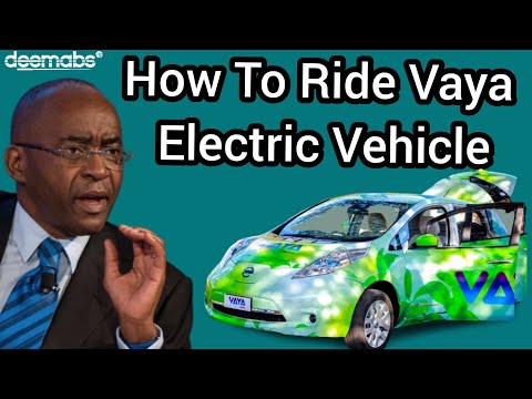 Masiyiwa Launches Vaya Electric Vehicle||How To Get A Electric Vehicle Ride Vaya Africa||