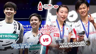 Amazing‼️‼️Chen/Toh (MAS) vs Watanabe/Higashino (JPN)‼️‼️BWF Mixed Doubles Badminton