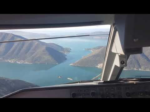 Amazing Landing Tivat Airport Montenegro