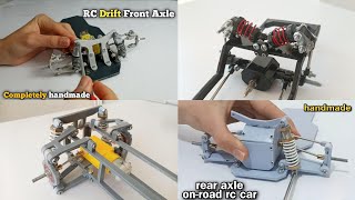 4 new idea for making axle rc car ( Completely handmade )