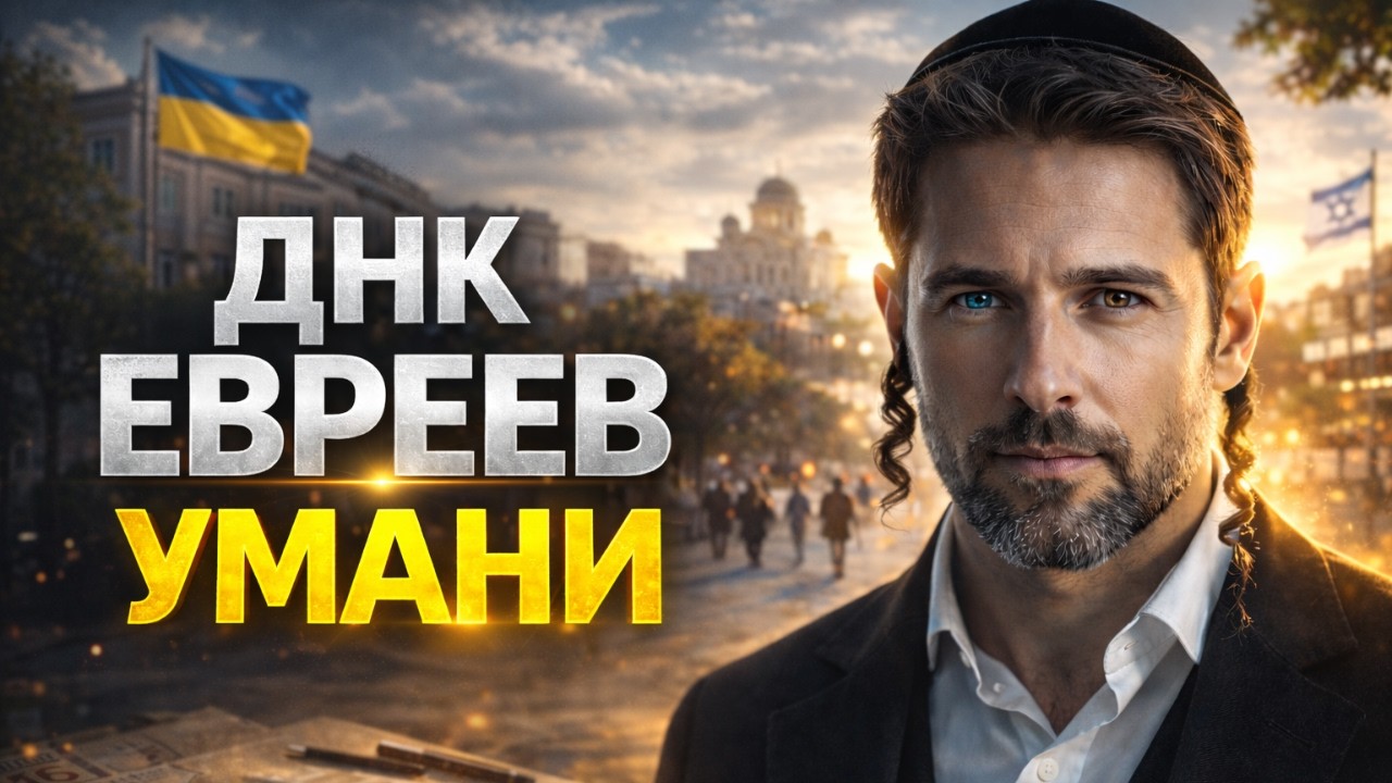 ДНК ЕВРЕЕВ УМАНИ: Почему Украина была Особым регионом для СССР? Молчание об Ашкеназах.