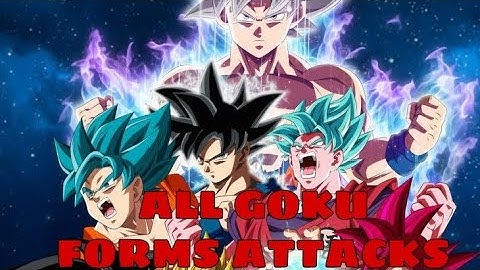 All Goku forms and attacks in DBZ TTT MOD
