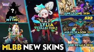 LYLIA COLLECTOR ? | AULUS NEW SKIN | MLBB JUNE BIG UPDATE - Mobile Legends #whatsnext